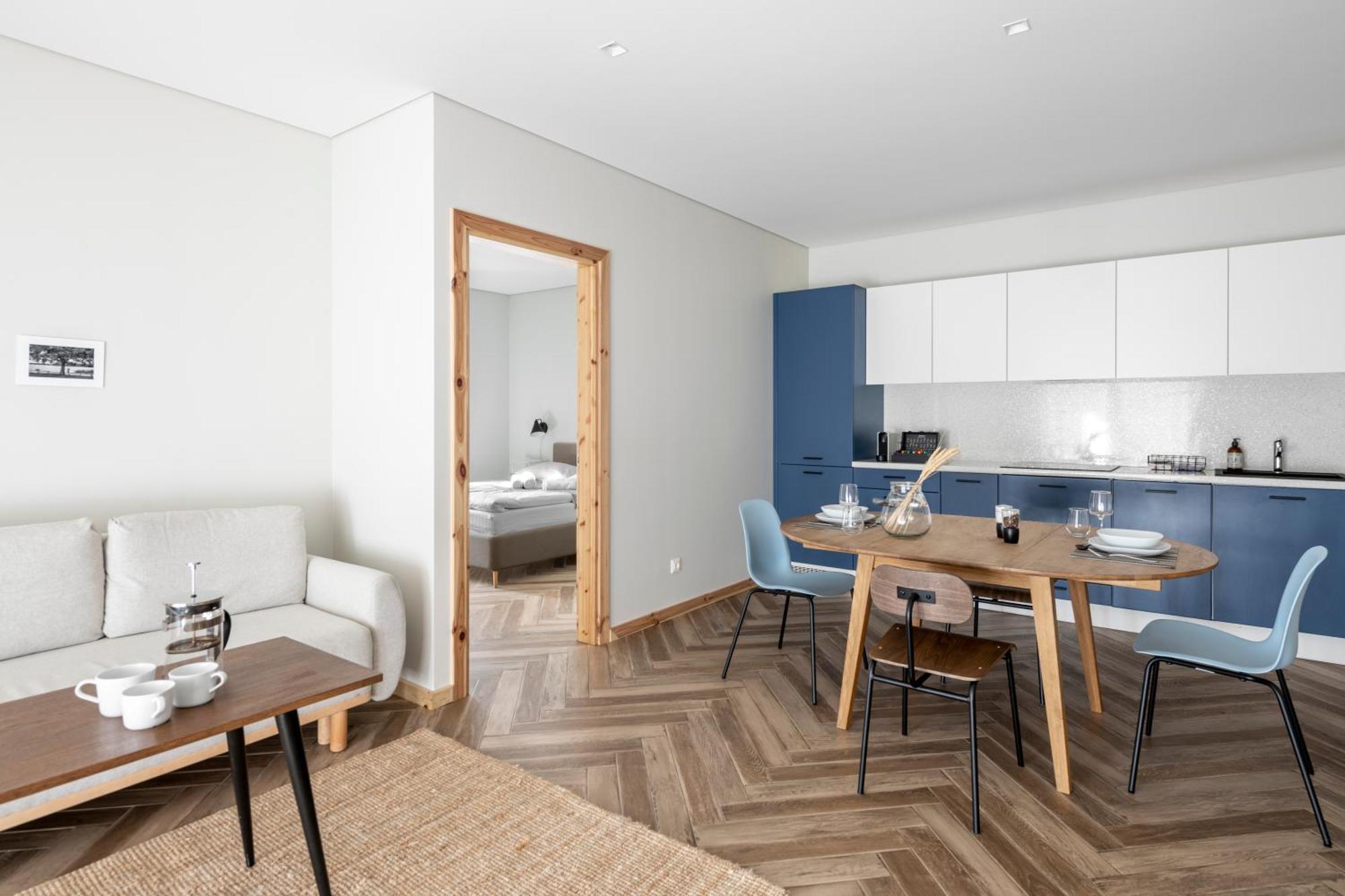 JuodkrantėUz Juru Mariuアパートメント 部屋 写真