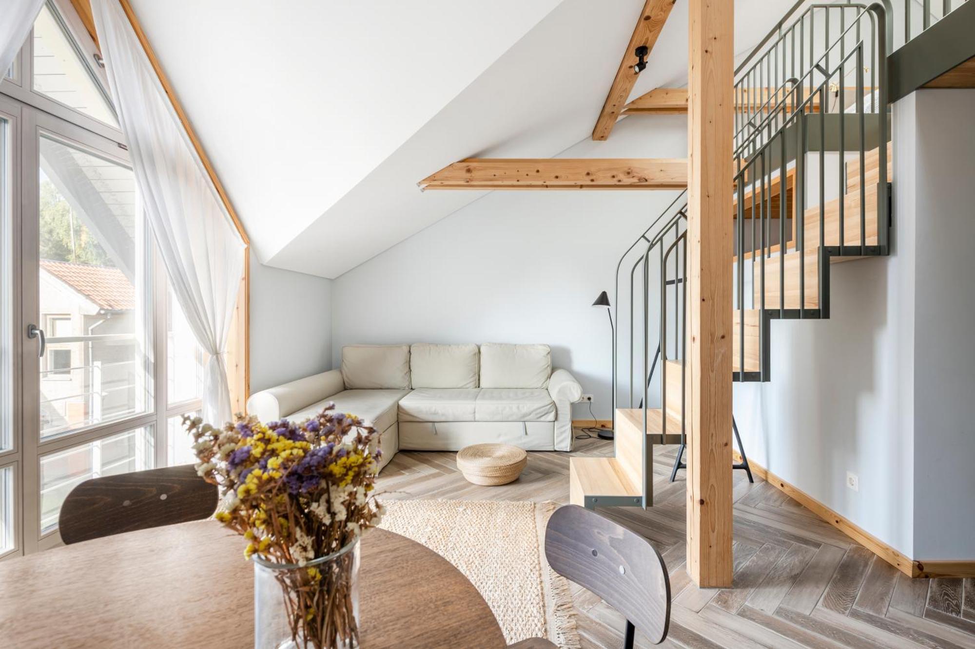 JuodkrantėUz Juru Mariuアパートメント 部屋 写真